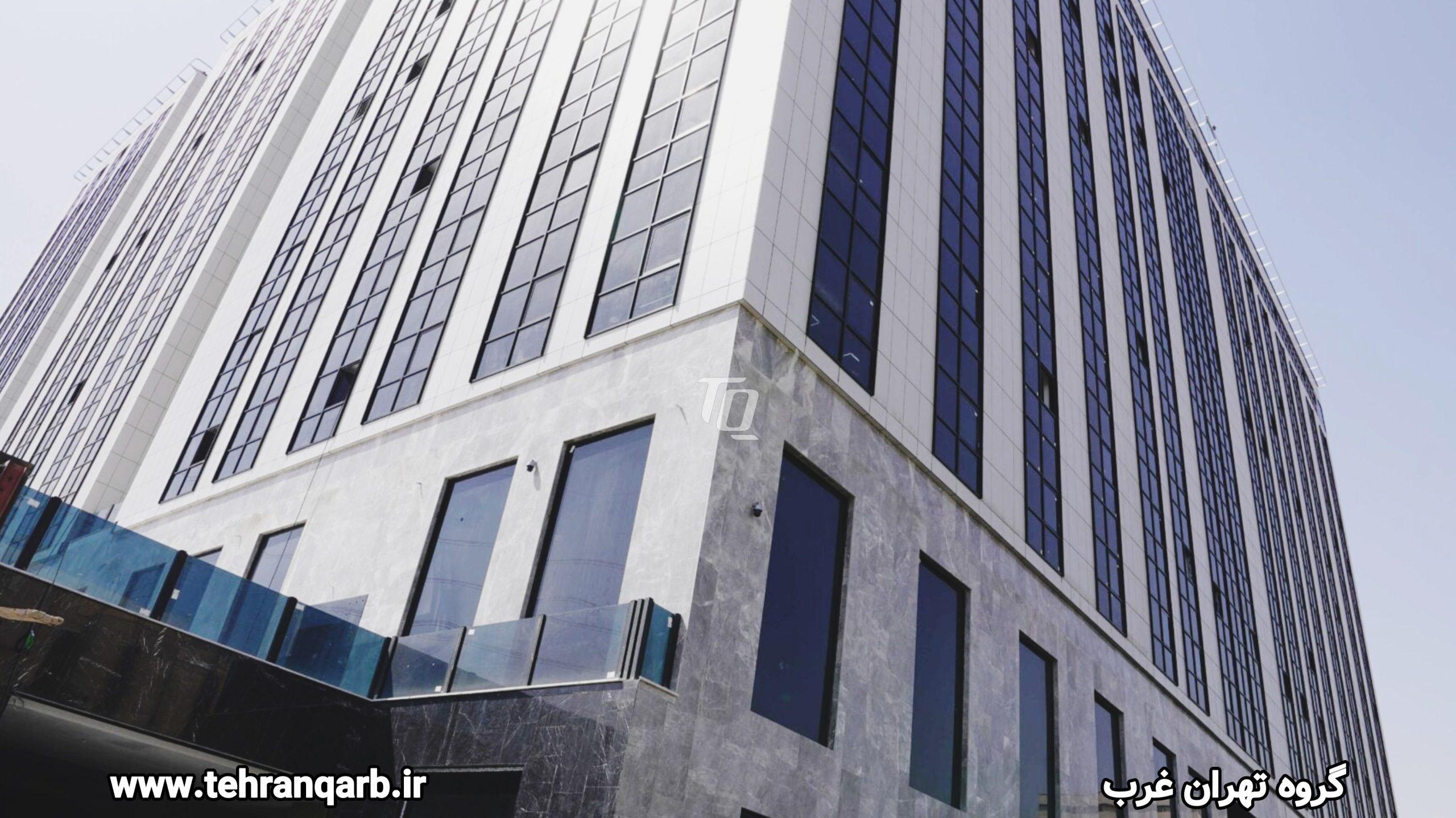 نمای جنوبی رونیکا پالاس اداری