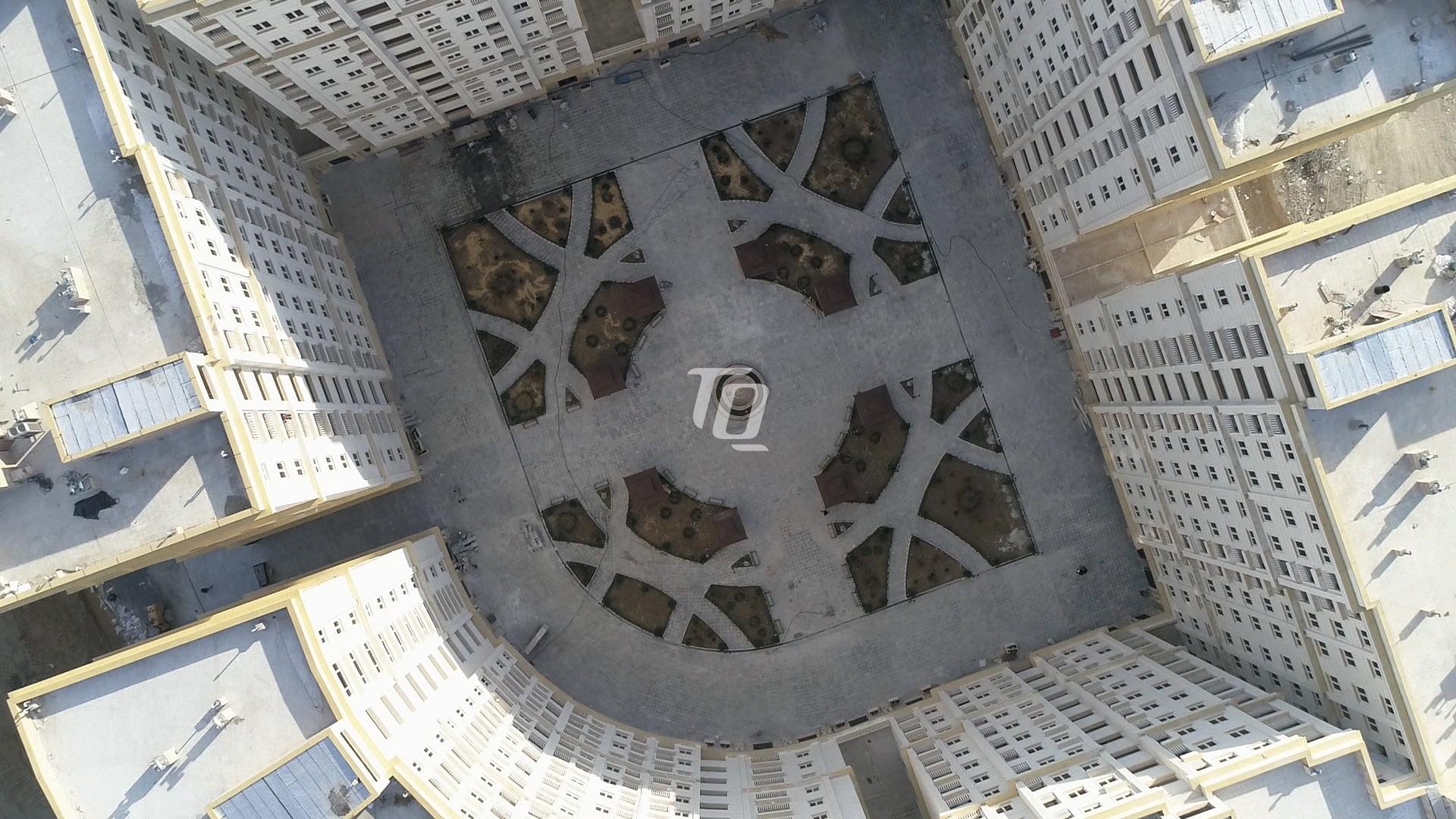 نمای هوایی جزیره مجموعه