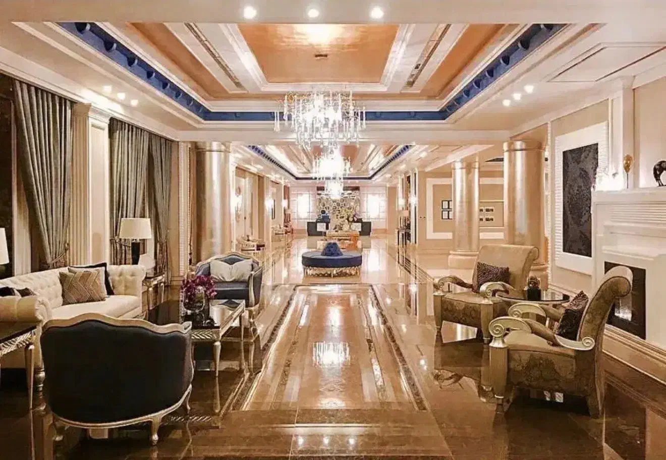 لابی مجلل پروژه رونیکا پالاس خورشید