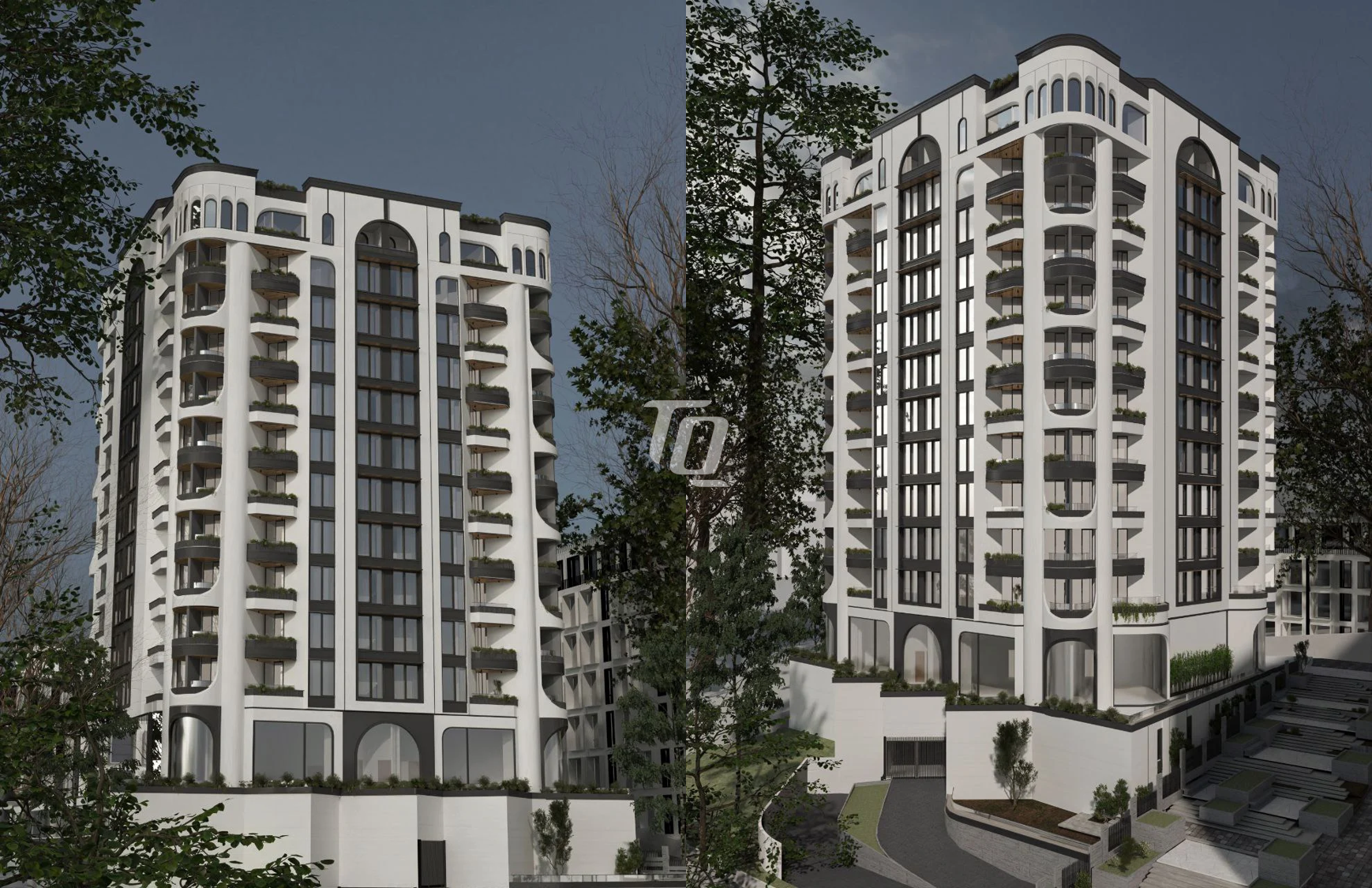 نمای بیرونی رونیکا پالاس لاله