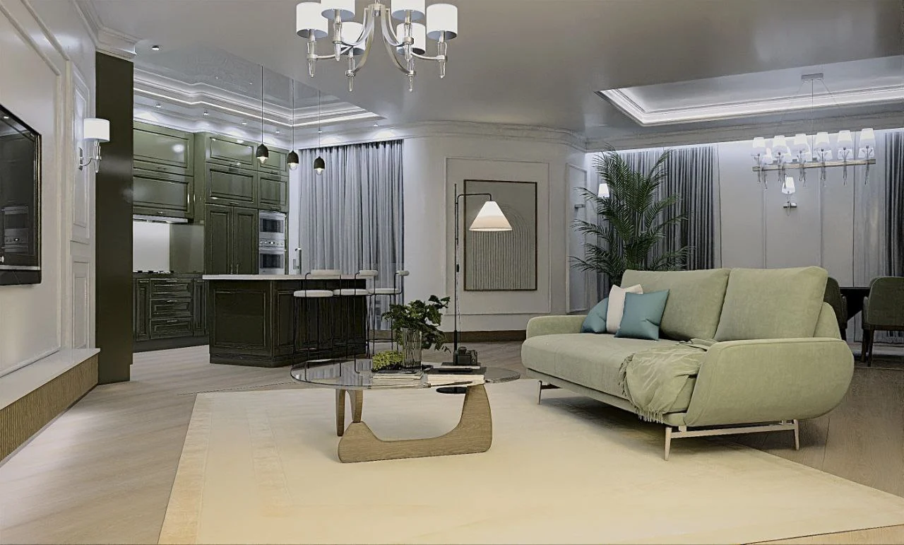 نمای داخل واحد رونیکا پالاس لاله