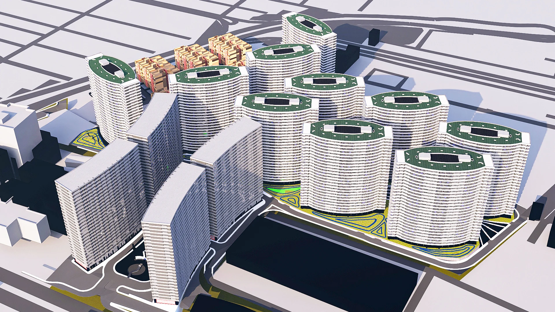 نمای هوایی رونیکا پالاس دردشت