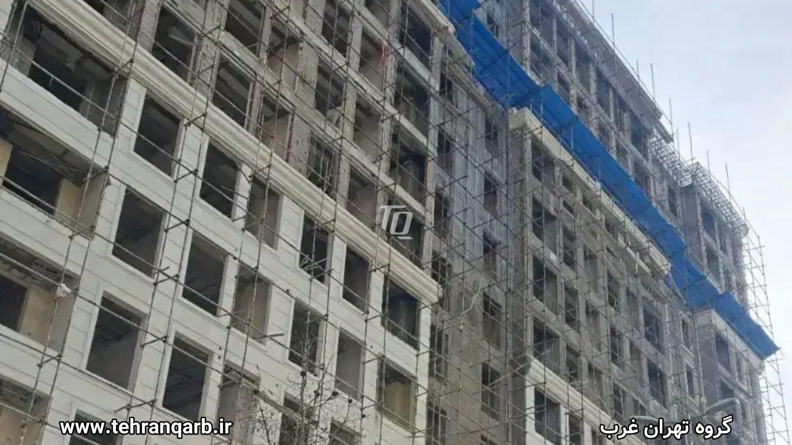 نمای ورودی رونیکا پالاس سعادت آباد